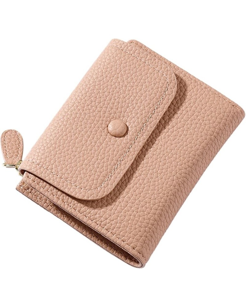 Women Multifunction Small Fashion Fresh and Sweet Wallet Phone Pouch (Pink, One Size) Pink One Size $11.47 Wallets