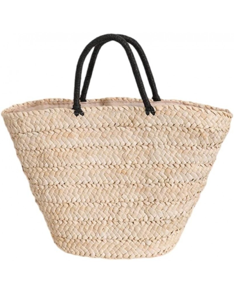 Woven Straw Beach Bag Summer for Women Girl Boho Tote Buckets Handbag Crossbody Vacation Purse Rattan Bag Wicker Travel Beige...