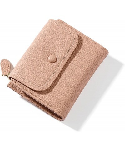 Women Multifunction Small Fashion Fresh and Sweet Wallet Phone Pouch (Pink, One Size) Pink One Size $11.47 Wallets