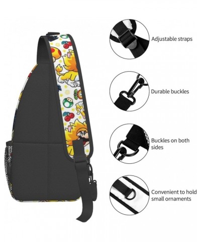 Cute Anime Cartoon Chest Crossbody Bag Men Women Casual Sling Backpacks Sling Bag For Travel Hiking Sport Gifts E9 E2 $12.55 ...