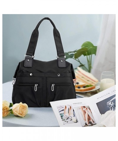 2023 Large Capacity Waterproof Multi Pocket Nylon Shoulder Bag,Waterproof Tote Bag,Women Handbags Purses for Shoulder Bag/91 ...