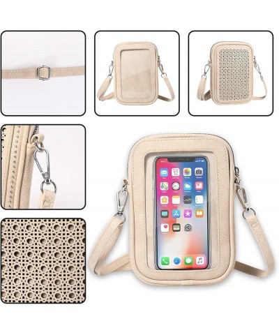 Small Crossbody Bag for Women - Phone Purse Crossbody Cell Phone Purse for Women with 2 Strap 03 Bag/ Apricot $16.42 Crossbod...