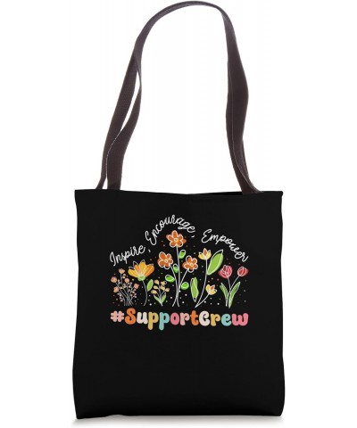 Support Crew Appreciation Week Teacher Back to School Tote Bag $11.13 Totes