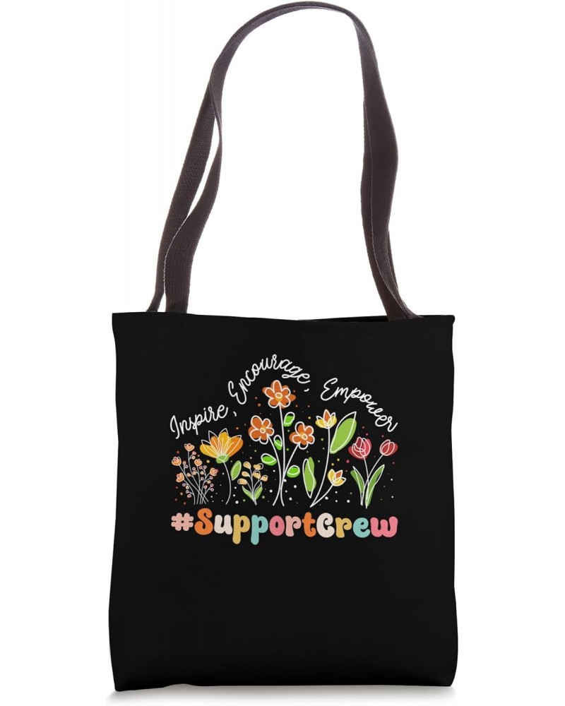 Support Crew Appreciation Week Teacher Back to School Tote Bag $11.13 Totes