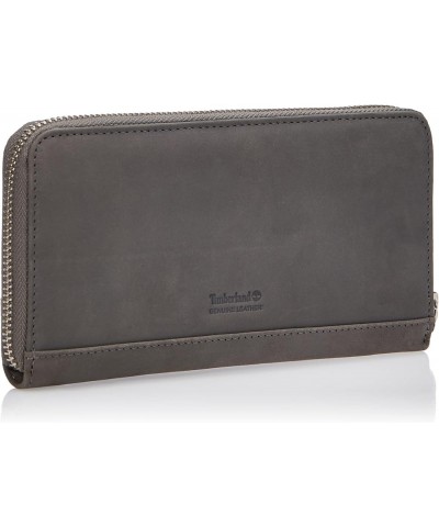 womens Leather Rfid Zip Around Wallet Clutch With Strap Wristlet, Black (Pebble), One Size US One Size Castlerock (Nubuck) $1...