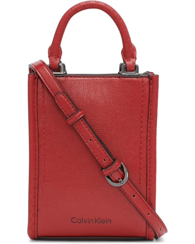 Sophia Organizational Phone Crossbody Ruby Red $27.81 Crossbody Bags