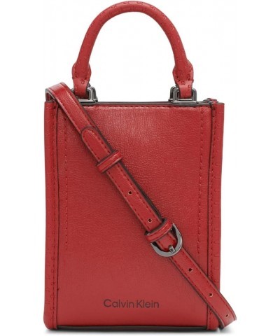 Sophia Organizational Phone Crossbody Ruby Red $27.81 Crossbody Bags