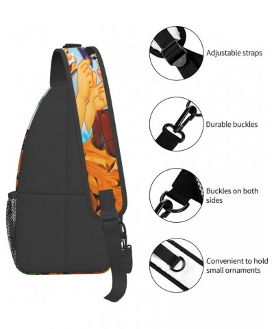 Crossbody Chest Bag Pinocchios Sling Backpack Shoulder Bag Waist Bags Travel Hiking Sport Daypack Wallet for Men Women $14.07...