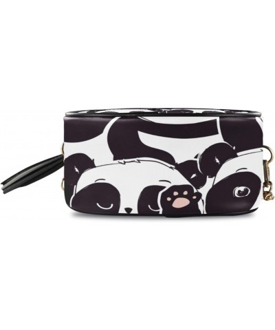 Women's Panda Bear Pink Paws Crossbody Bag Fashion Purses Bag Cross Body Bag Shoulder Handbag with Adjustable Chain Strap $13...