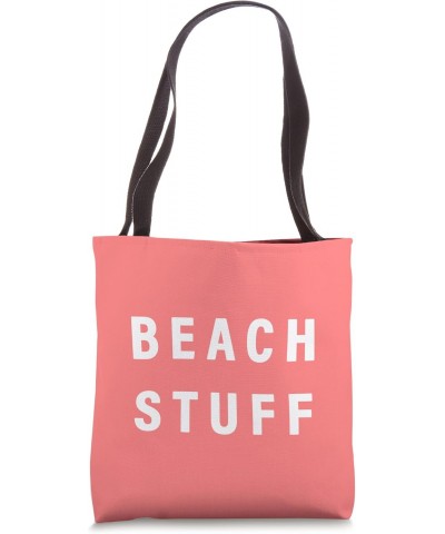 BEACH STUFF Tote Bag $14.05 Totes