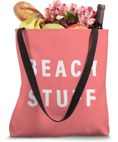 BEACH STUFF Tote Bag $14.05 Totes