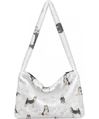 Cute Sheep Women's Bag, Woman Handbags, Womens Outdoor Bag Husky $14.24 Shoulder Bags