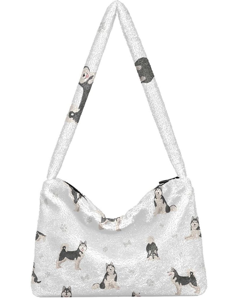 Cute Sheep Women's Bag, Woman Handbags, Womens Outdoor Bag Husky $14.24 Shoulder Bags