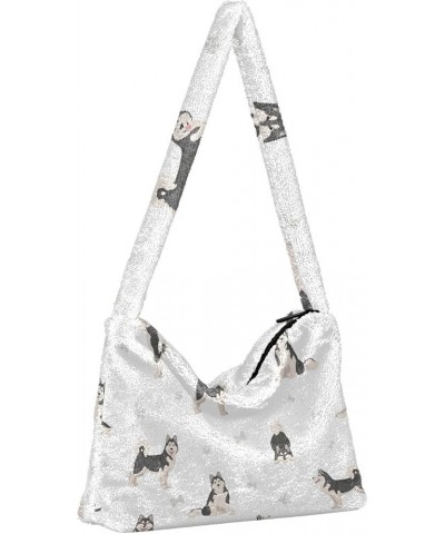 Cute Sheep Women's Bag, Woman Handbags, Womens Outdoor Bag Husky $14.24 Shoulder Bags