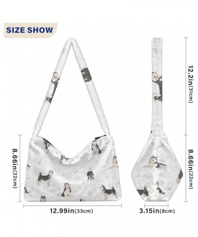 Cute Sheep Women's Bag, Woman Handbags, Womens Outdoor Bag Husky $14.24 Shoulder Bags