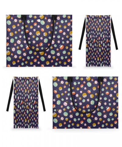 Abstract Circle Dots Large Tote Bag Large Shoulder Bag For Women Teachers Nurses Work Shopping Travel Daily Use Abstract Circ...