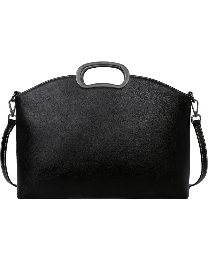 Leather Purses Shoulder Handbags for Women Tote Bags Satchel Bag Crossbody Bags Large Capacity Designer Hobo Purse Black $21....