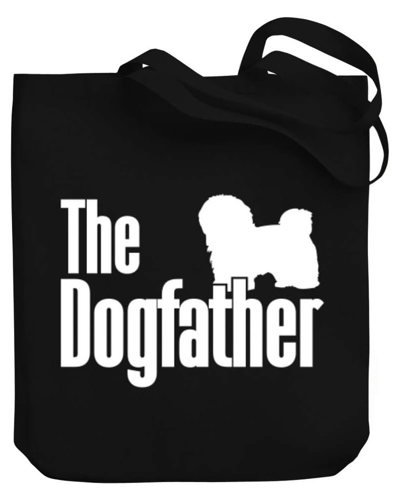 The dogfather Havanese Canvas Tote Bag 10.5" x 16" x 4 $16.80 Totes