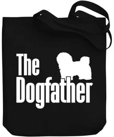 The dogfather Havanese Canvas Tote Bag 10.5" x 16" x 4 $16.80 Totes