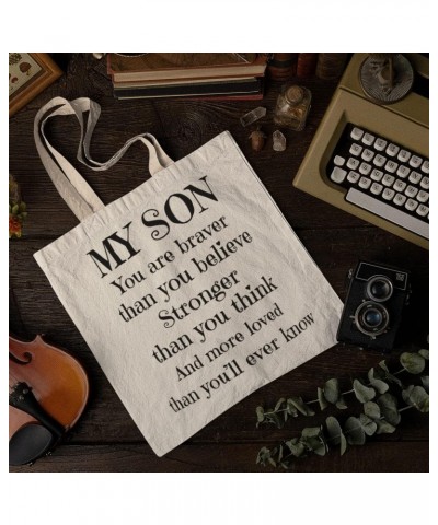 Best Son In The World Tote bag for Women And Men Graphic Shoulder Bags Casual Cloth Purses and Aesthetic Handbags $21.03 Totes