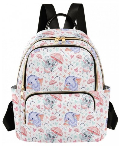 Koala Elephant Cupids Women's Backpack Purse Fashion Travel Anti Theft Backpack Casual Daypack for Work College,M Small $17.8...