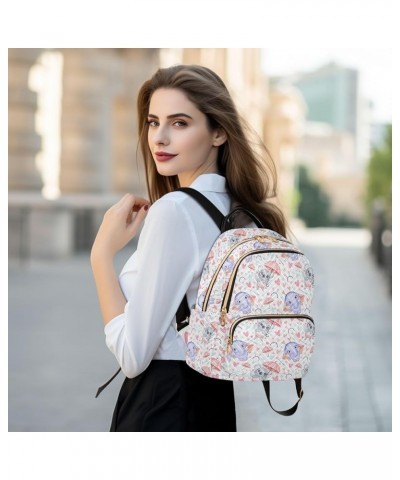 Koala Elephant Cupids Women's Backpack Purse Fashion Travel Anti Theft Backpack Casual Daypack for Work College,M Small $17.8...