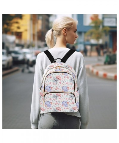 Koala Elephant Cupids Women's Backpack Purse Fashion Travel Anti Theft Backpack Casual Daypack for Work College,M Small $17.8...