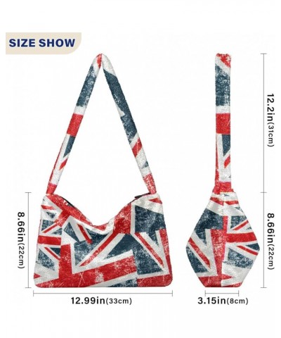 Patriot Flag Women Boho Handbag Underarm Bag Tote Bag Shoulder Bag Crossbody Bag Multicoloured-003 $12.97 Totes