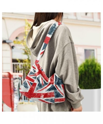 Patriot Flag Women Boho Handbag Underarm Bag Tote Bag Shoulder Bag Crossbody Bag Multicoloured-003 $12.97 Totes