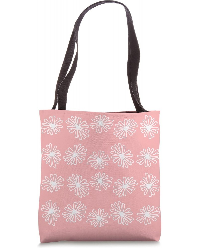 Pink Daisy, Retro Kitchen Tote Bag $9.60 Totes