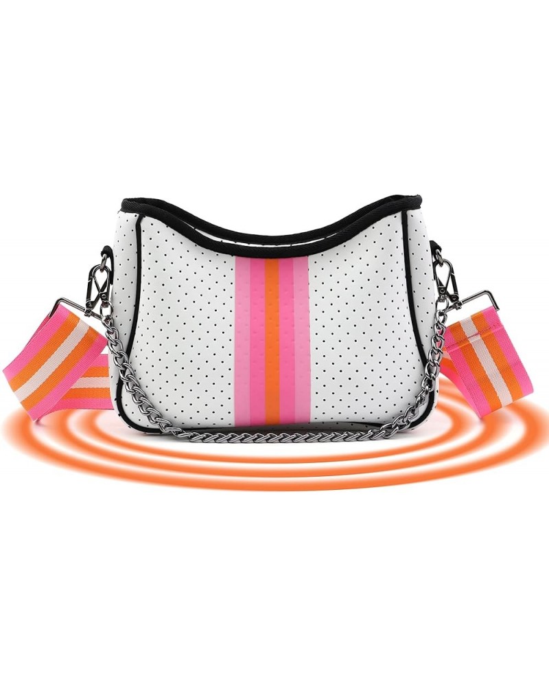 Crossbody Bags For Women,Neoprene Bag,Messenger Bag White $14.21 Totes