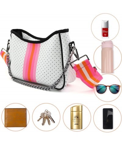 Crossbody Bags For Women,Neoprene Bag,Messenger Bag White $14.21 Totes