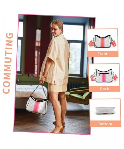 Crossbody Bags For Women,Neoprene Bag,Messenger Bag White $14.21 Totes