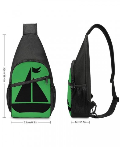 Malibu Boats Shoulder Bag Crossbody Backpack Men And Women Outdoor Travel Lightweight Shoulder Bag One Size $17.81 Shoulder Bags