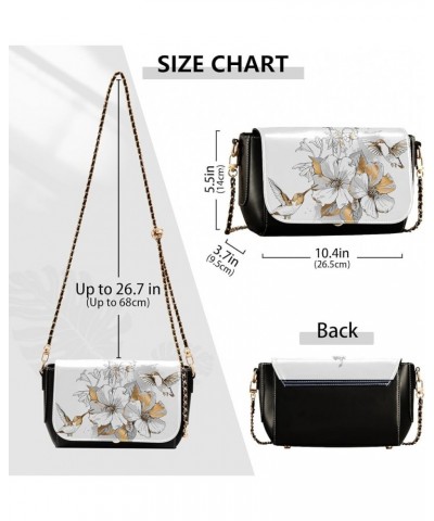 Crossbody Bags for Women Trendy Women's Black Shoulder Bag Small PU Leather Flap Cross Body Bag Handbags Pattern7 $18.44 Cros...