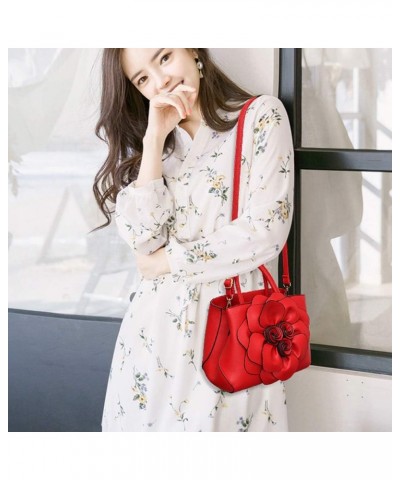 Women Fashion Handbags Messenger Bag PU Leather Crossbody Bags Milky White $21.48 Shoulder Bags