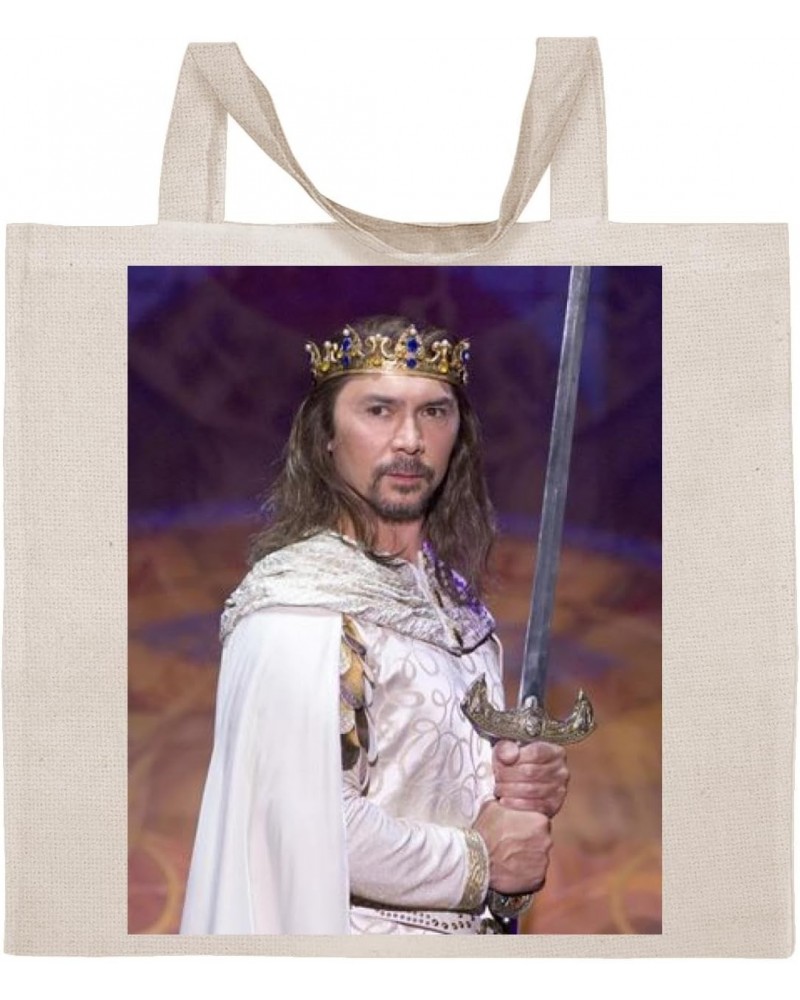 Lou Diamond Phillips - Cotton Photo Canvas Grocery Tote Bag IDPP98556 $18.22 Totes