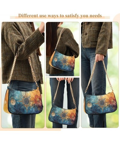 Women Handbag Purses Yellow Poppy Chain Shoulder bag Chain Clutch Tote Handbags Hobo Shoulder Bag Pattern 559 $14.70 Shoulder...