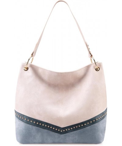 Hobo Bag Purses and Handbags for Women Top Handle Handbags with Pockets Zipper C-jean $8.39 Hobo Bags