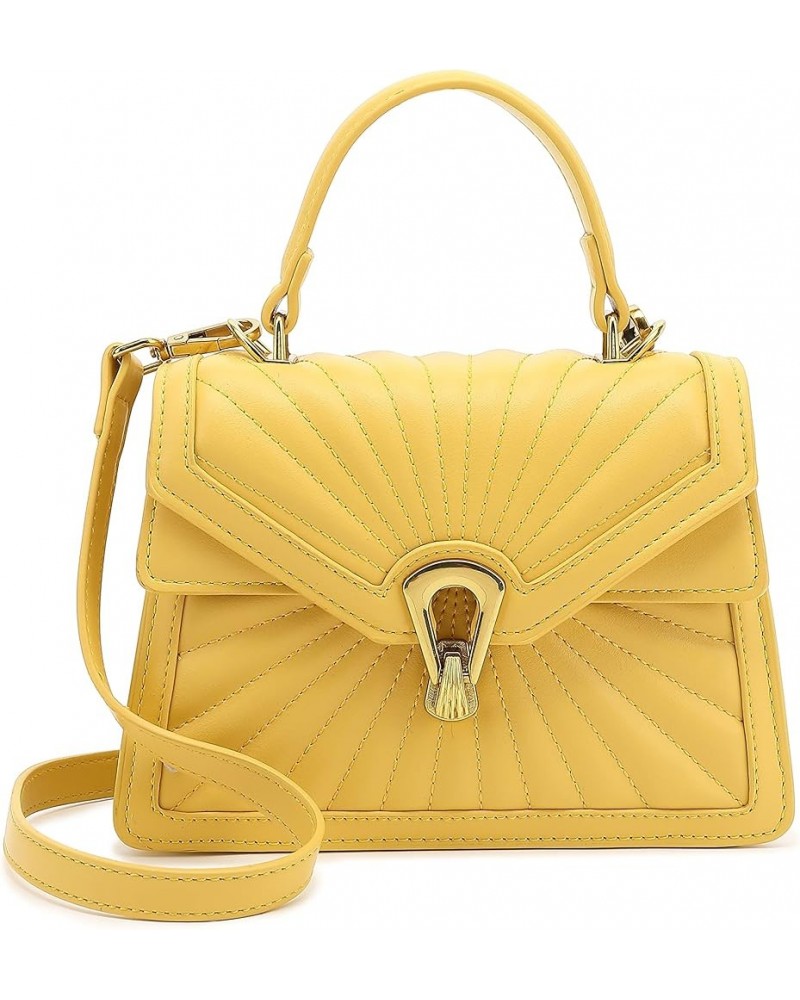 Top Handle Satchel Purses for Women, Shoulder Bag Purse, Crossbody Bags for Women, Handbags for Women, H2083 Yellow D $22.05 ...