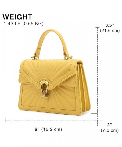 Top Handle Satchel Purses for Women, Shoulder Bag Purse, Crossbody Bags for Women, Handbags for Women, H2083 Yellow D $22.05 ...