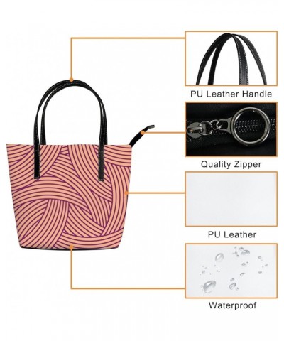 Women's Handbag,PU Leather Large Capacity Work Bag,Travel Single Shoulder Bag Cross Arc $27.59 Shoulder Bags