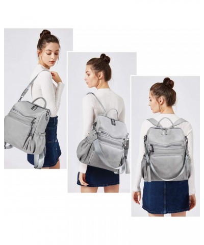 Women's Fashion Backpack Purses,Large Travel Backpack For Women Leather Design Ladies College Shoulder Bags $43.67 Backpacks