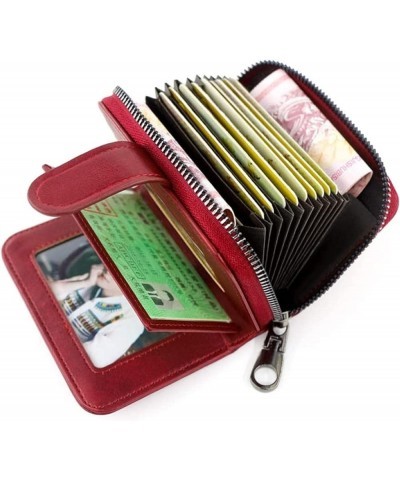 Wallet Men Short Wallet with Coin Pocket Women Big Capacity Short Money Purse Card Holder (Color : Green) Coffee $32.34 Wallets