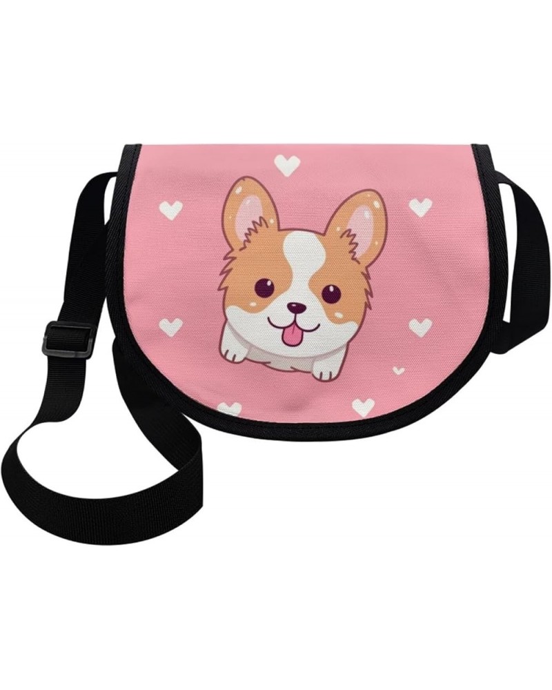 Crossbody Purse for Women Purses Bag Strap Crossbody Cute Dog Corgy $9.68 Crossbody Bags