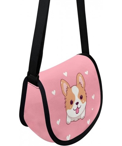 Crossbody Purse for Women Purses Bag Strap Crossbody Cute Dog Corgy $9.68 Crossbody Bags