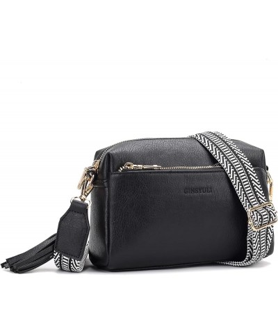 Small Sling Bag for Women Vegan Leather Crossbody Bag for Women Shoulder bag for Trave Black $14.44 Crossbody Bags