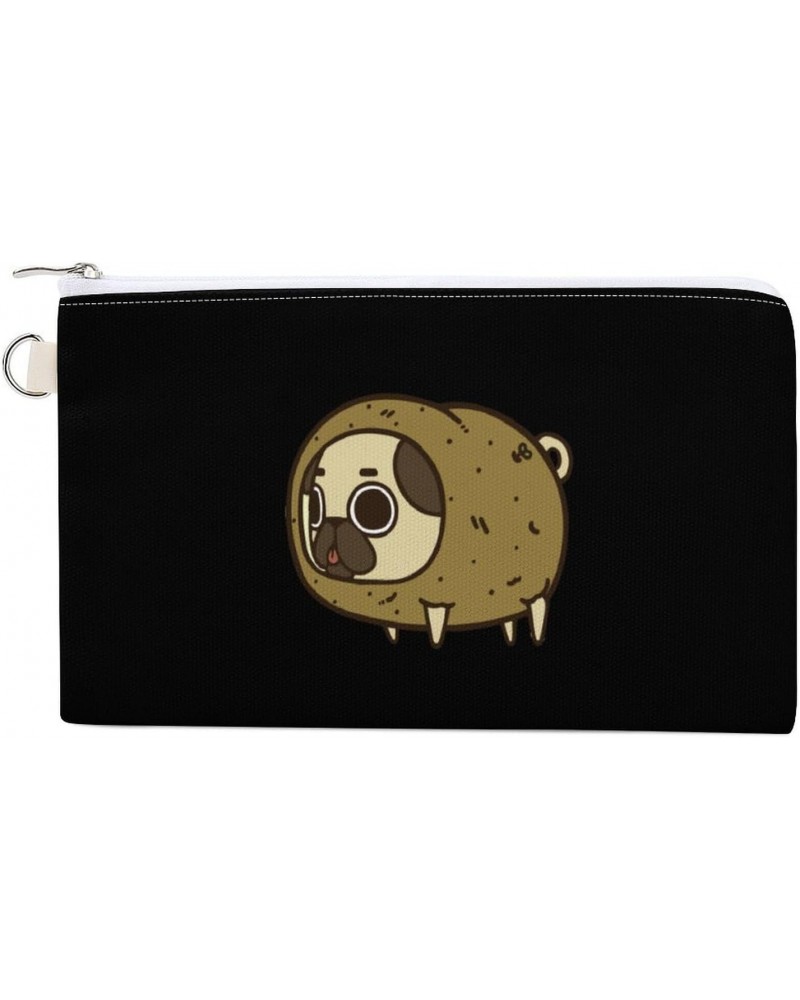 Puglie Potato Canvas Wallet Slim Wristlets Bag Credit Card Clutch Purses $9.46 Wallets