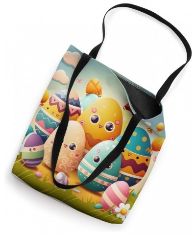 Funny Easter Celebration Easter Bunny Cool Easter Egg Tote Bag $9.69 Totes