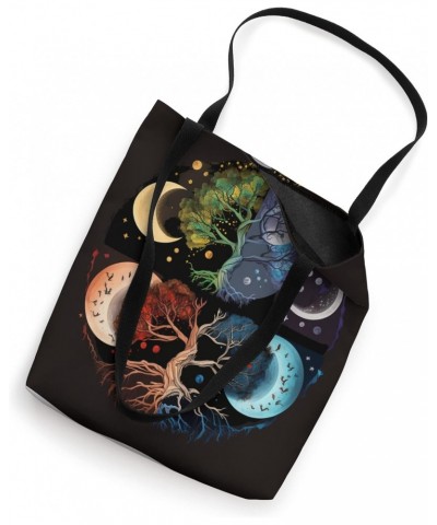 Phases Moon Tree Life Chakra Spiritual Healing Tote Bag $10.77 Totes